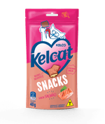 Petisco-para-Gatos-Adultos-Snack-Sabor-Salmao-Kelcat-Kelco-Sache-40g