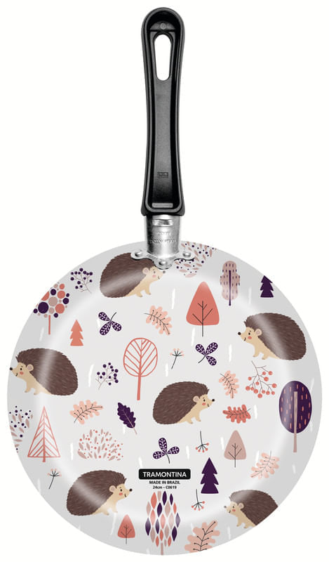 Frigideira-em-Aluminio-Antiaderente-Estampado-24cm-Ouricos-Vivacor-Tramontina-1-Unidade