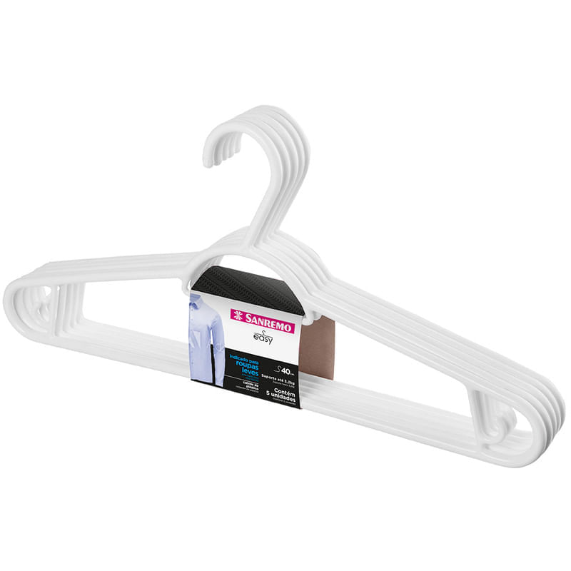 Pack-Cabide-de-Plastico-Branco-Easy-Sanremo-5-Unidades