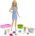 Boneca-Barbie-Banho-dos-Cachorrinhos-Mattel-Caixa-1-Unidade
