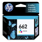 Cartucho de Tinta para Impressora HP 662 Colorido