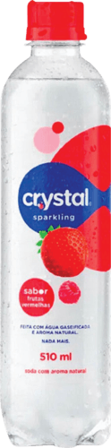 Pack-Agua-Saborizada-com-Gas-Frutas-Vermelhas-Crystal-Sabores-com-6-Unidades-de-510ml-Cada
