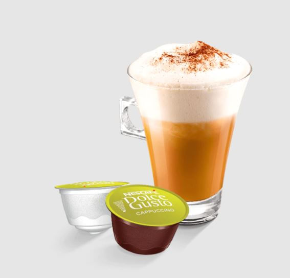 Cafe-em-Capsula-Cappuccino-Nescafe-Dolce-Gusto-Caixa-16-Unidades
