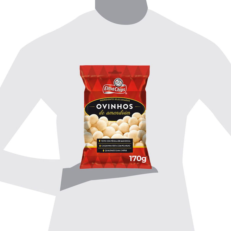 Ovinhos-De-Amendoim-Elma-Chips-Pacote-170G