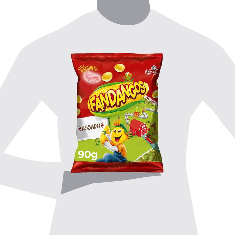 Salgadinho-De-Milho-Presunto-Elma-Chips-Fandangos-Pacote-90G