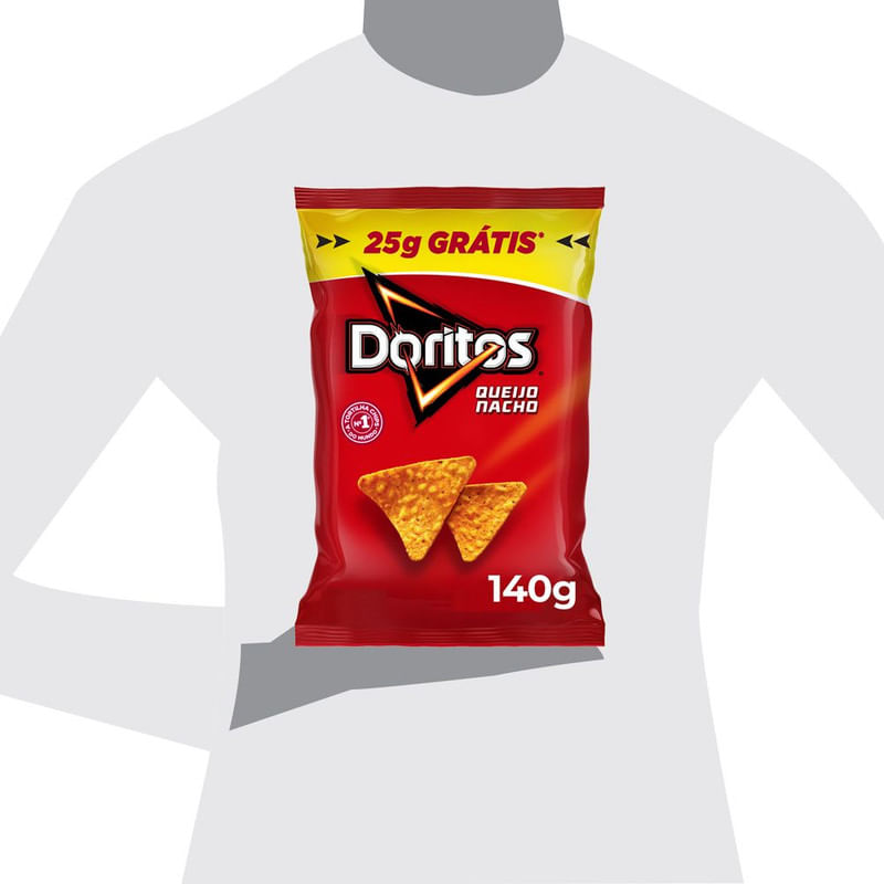 Salgadinho-De-Milho-DORITOS®-Queijo-Nacho-Pacote-140G