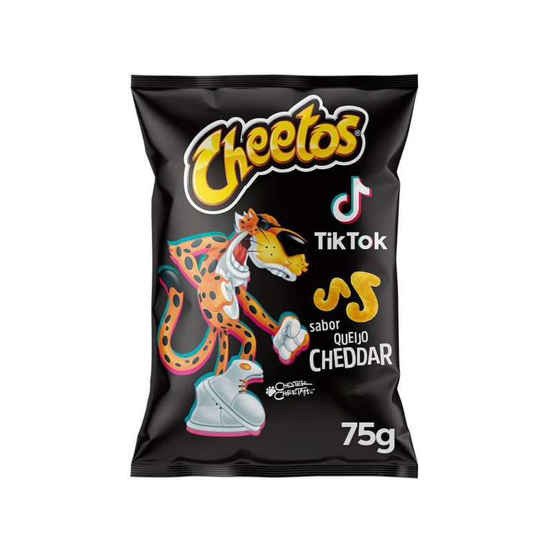 Salgadinho De Milho Tik Tok Elma Chips Cheetos Pacote 75g 4074