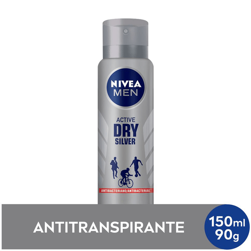 Desodorante-Aerossol-Antibacteriano-Nivea-Men-Silver-Protect-150ml