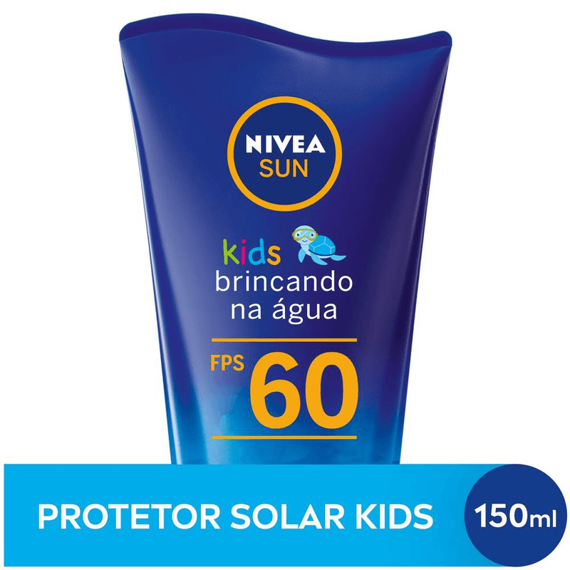 Protetor-Solar-FPS-60-Brincando-na-Agua-Sun-Kids-Nivea-Bisnaga-150ml