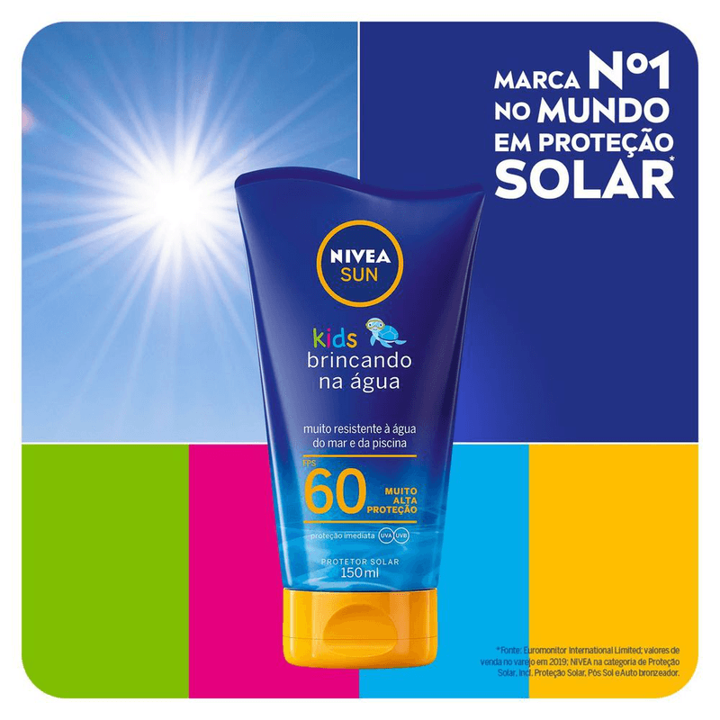 Protetor-Solar-FPS-60-Brincando-na-Agua-Sun-Kids-Nivea-Bisnaga-150ml