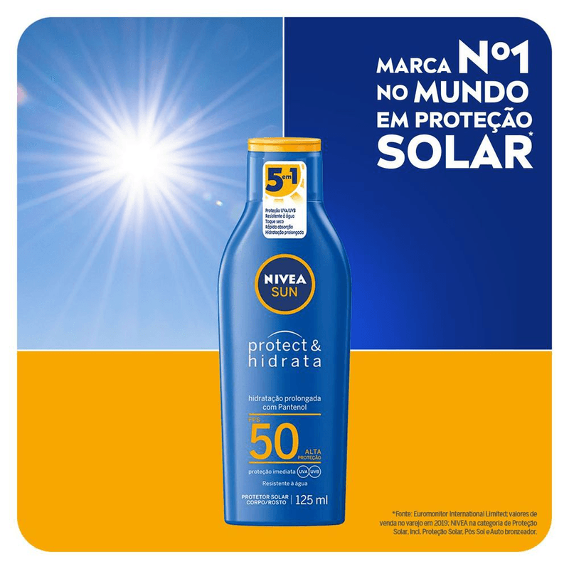 Protetor-Solar-Protect---Hidrata-FPS-50-Nivea-Sun-Frasco-125ml