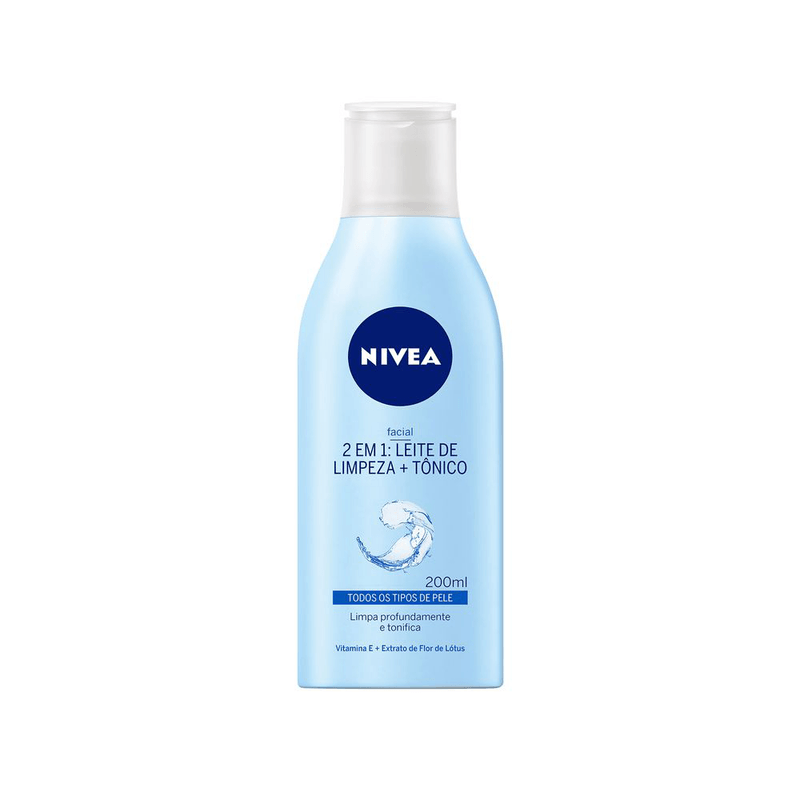 Leite-de-Limpeza-e-Tonico-2-em-1-Facial-Nivea-Frasco-200ml