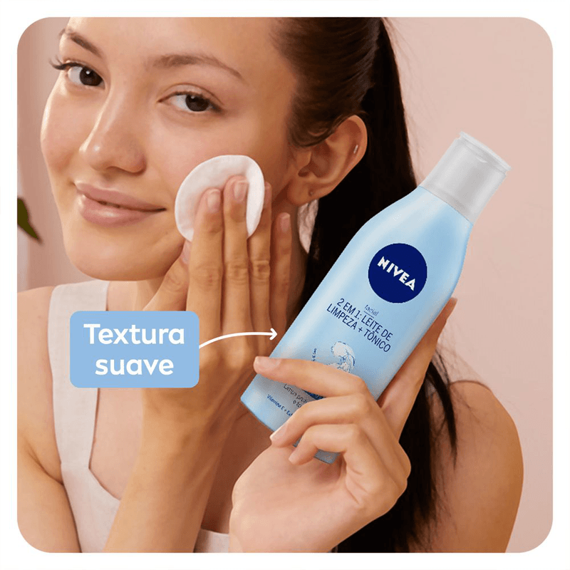 Leite-de-Limpeza-e-Tonico-2-em-1-Facial-Nivea-Frasco-200ml