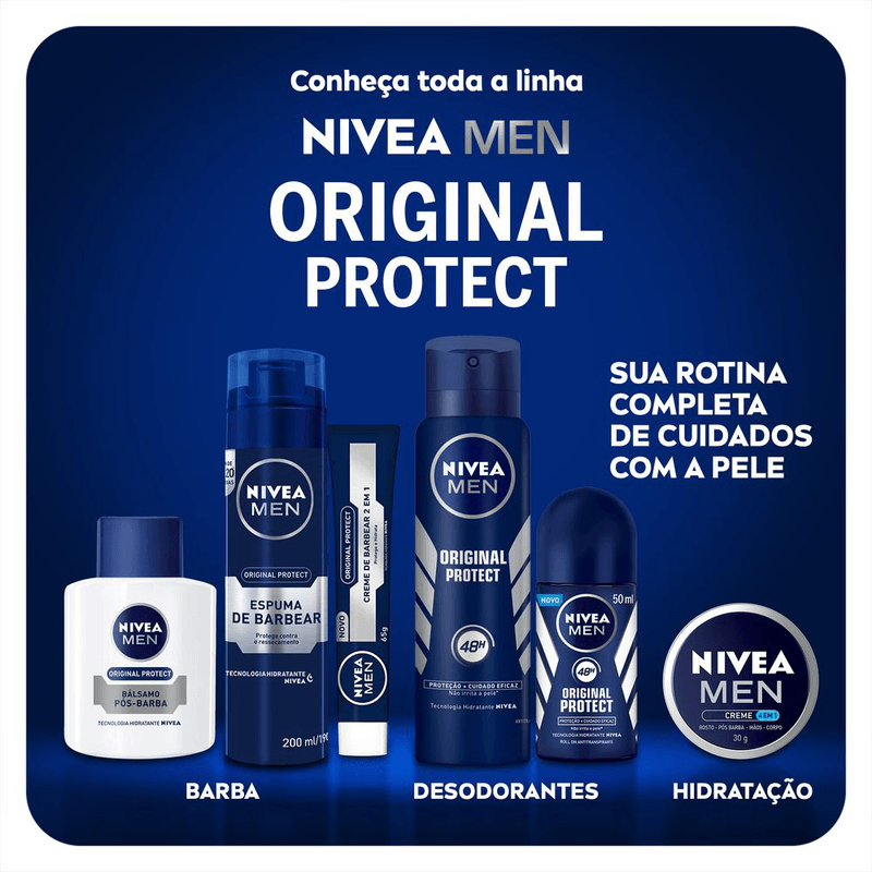 Espuma-de-Barbear-Original-Protect-Nivea-Men-Frasco-200ml
