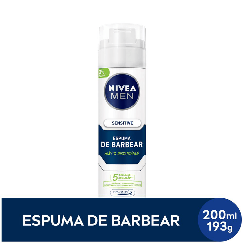 Espuma-de-Barbear-Sensitive-Nivea-Men-Frasco-200ml