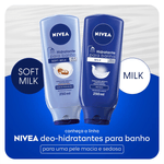 Locao-Deo-Hidratante-para-Banho-para-Pele-Seca-Milk-Nivea-Frasco-250ml