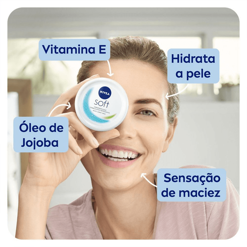 Hidratante-Suave-Rosto-Corpo-e-Maos-Nivea-Soft-Pote-98g