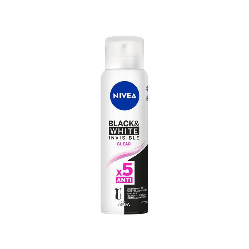 Desodorante-Aerosol-Nivea-Invisible-for-Black---White-Clear-150ml