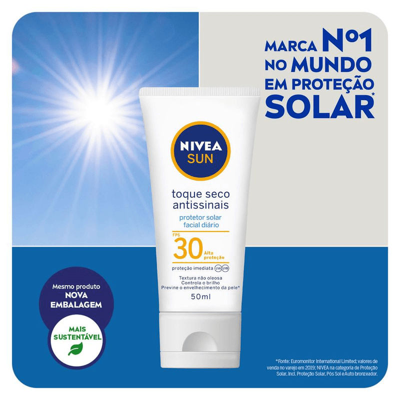 Protetor-Solar-Facial-Toque-Seco-Antissinais-FPS-30-Nivea-Sun-Frasco-50ml