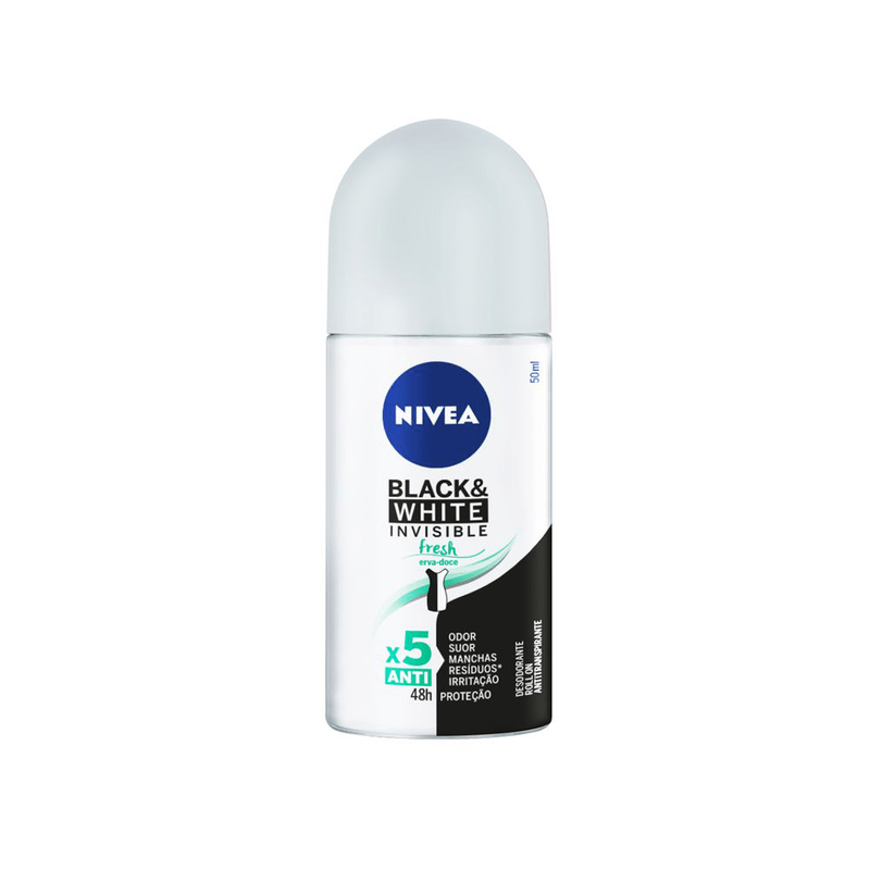 Desodorante-Roll-On-Erva-Doce-Nivea-Invisible-for-Black---White-Fresh-50ml