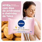 Sabonete-em-Barra-Hidratante-Talco---Oleo-de-Amendoas-Nivea-Caixa-85g