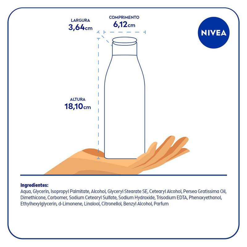 Locao-Deo-Hidratante-Flor-de-Laranjeira---Oleo-de-Abacate-Nivea-Frasco-Oleos-Essenciais-Frasco-200ml