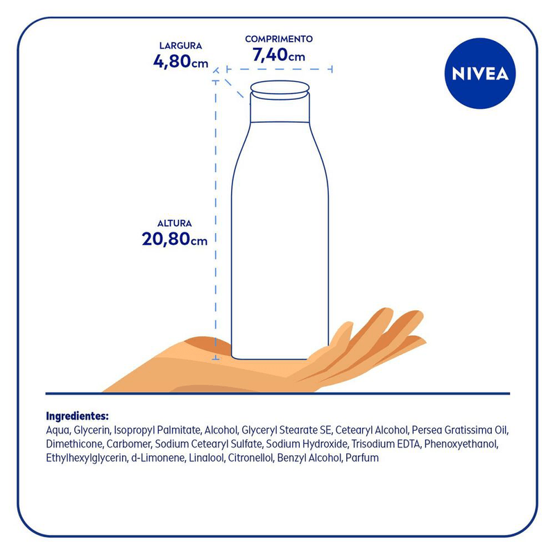 Locao-Deo-Hidratante-Flor-de-Laranjeira---Oleo-de-Abacate-Nivea-Frasco-Oleos-Essenciais-Frasco-400ml