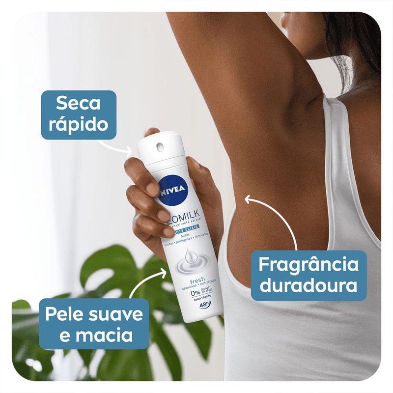 Desodorante-Aerossol-Fresh-Beauty-Elixir-Deomilk-Nivea-150ml