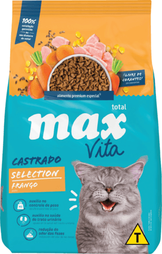Racao-para-Gatos-Castrados-Max-Vita-Selection-Pacote-3kg