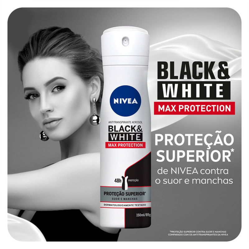 Antitranspirante-Aerossol-Nivea-Black-White-Maxima-Protecao-Frasco-150ml