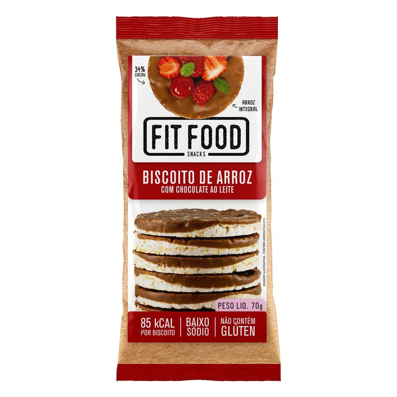 Biscoito-de-Arroz-Integral-com-Chocolate-ao-Leite-Fit-Food-Pacote-70g