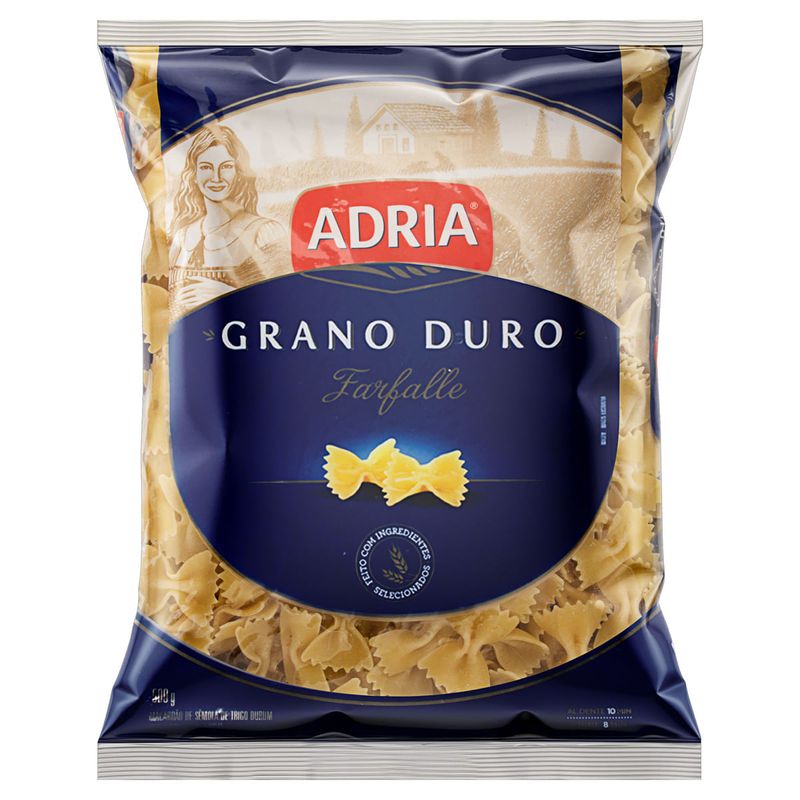 Macarrao-de-Semola-Grano-Duro-Farfalle-Adria-500g