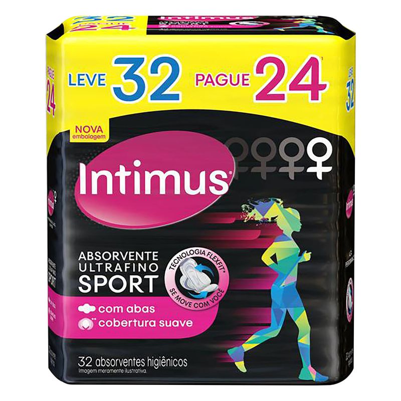 Absorvente-com-Abas-Suave-Ultrafino-Intimus-Sport-Pacote-Leve-32-Pague-24-Unidades