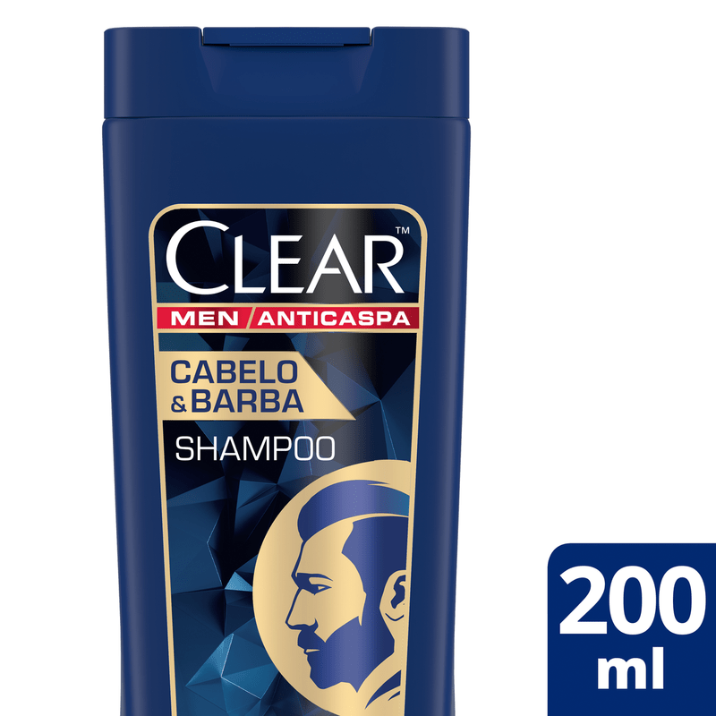 Shampoo-Anticaspa-Cabelo-e-Barba-Clear-Fraco-200ml-Novo