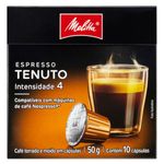 Cafe-em-Capsula-Espresso-Tenuto-Melitta-Caixa-10-Unidades