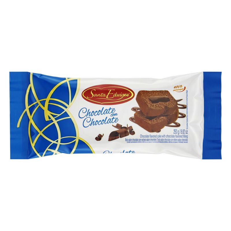 Bolo-Chocolate-Recheio-Chocolate-Santa-Edwiges-Pacote-250g