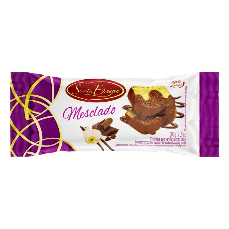 Bolo-Mesclado-Chocolate-e-Baunilha-Santa-Edwiges-Pacote-200g
