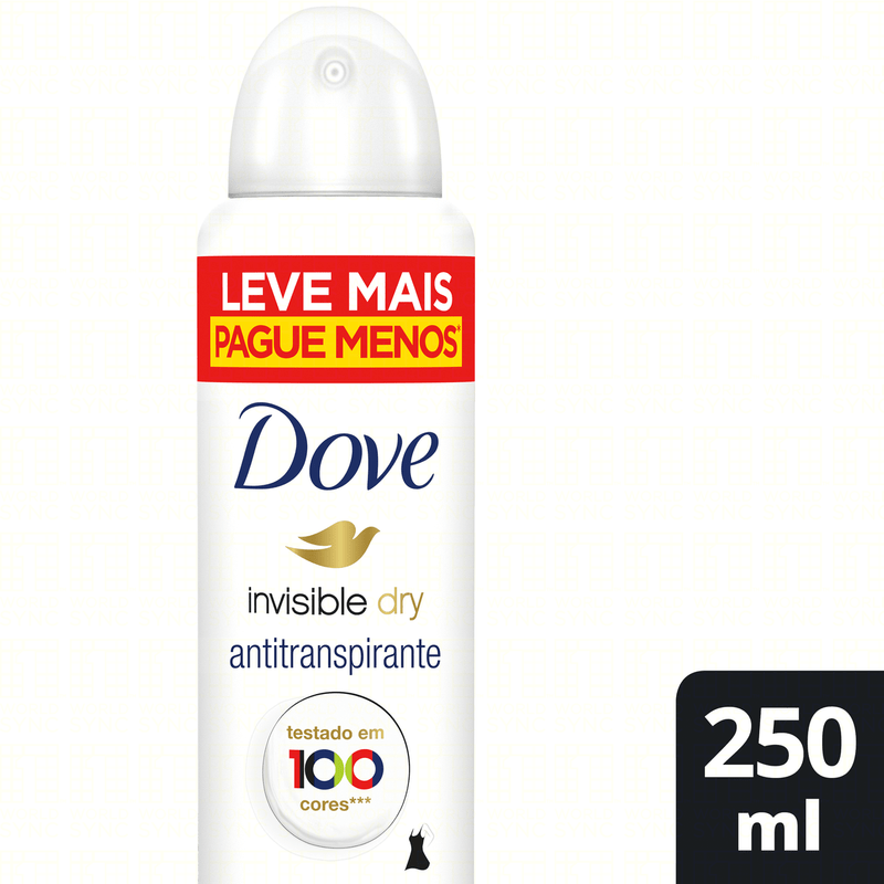Antitranspirante-Aerossol-Invisible-Dry-Dove-250ml-Leve-Mais-Pague-Menos