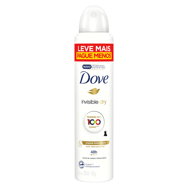 Antitranspirante-Aerossol-Invisible-Dry-Dove-250ml-Leve-Mais-Pague-Menos