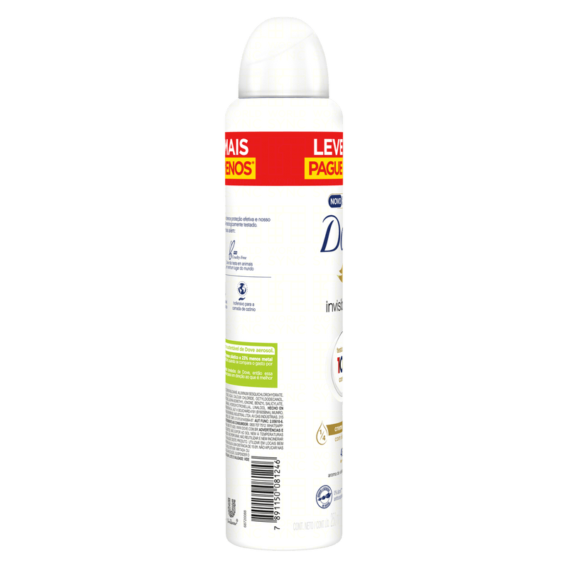 Antitranspirante-Aerossol-Invisible-Dry-Dove-250ml-Leve-Mais-Pague-Menos