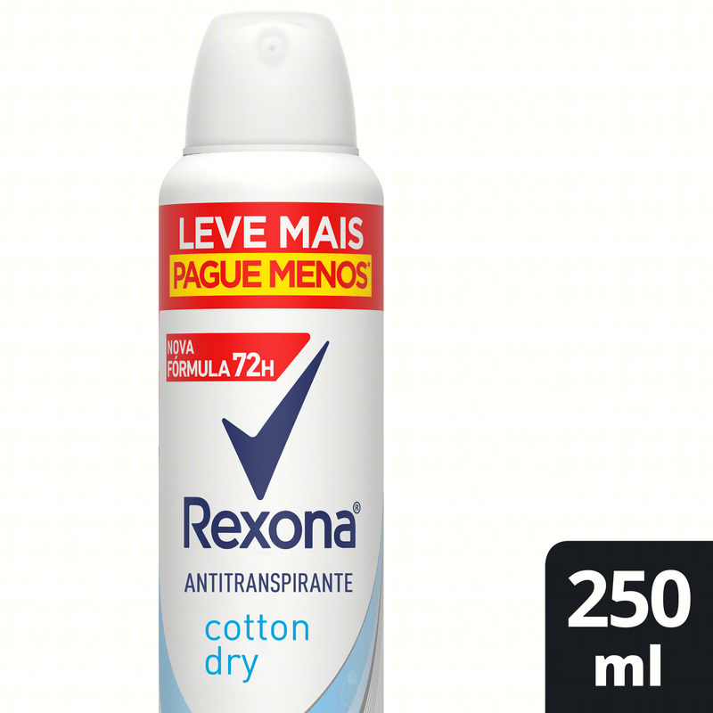 Antitranspirante-Aerossol-Cotton-Dry-72h-Rexona-250ml-Leve-Mais-Pague-Menos