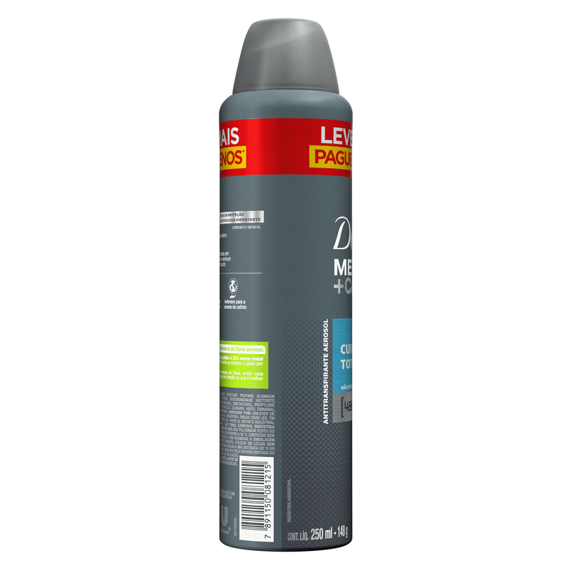 Antitranspirante-Aerossol-Cuidado-Total-48h-Dove-Men-Care-250ml-Leve-Mais-Pague-Menos