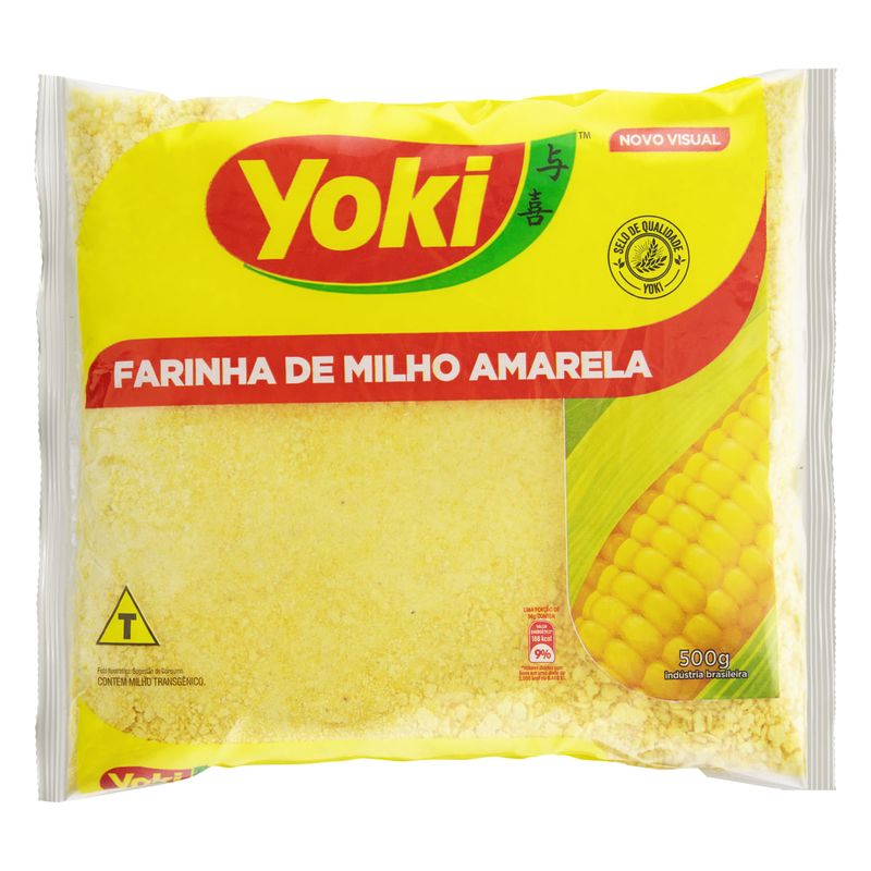 Farinha-de-Milho-Amarela-Yoki-Pacote-500g