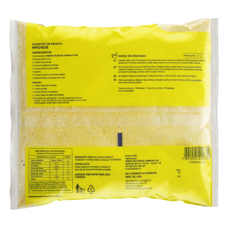 Farinha-de-Milho-Amarela-Yoki-Pacote-500g
