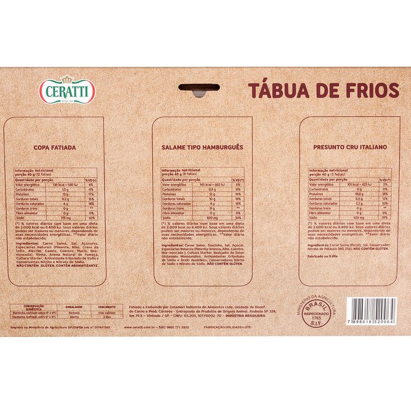 Tabua-de-Frios-Ceratti-Caixa-150g