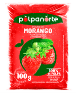 Polpa-de-Fruta-Morango-Polpanorte-Pacote-100g