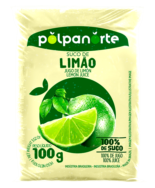 Polpa-De-Fruta-Limao-Polpanorte-Pacote-100g