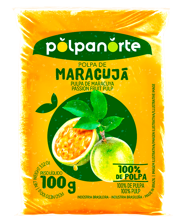Polpa-de-Fruta-Maracuja-Polpanorte-Pacote-100g