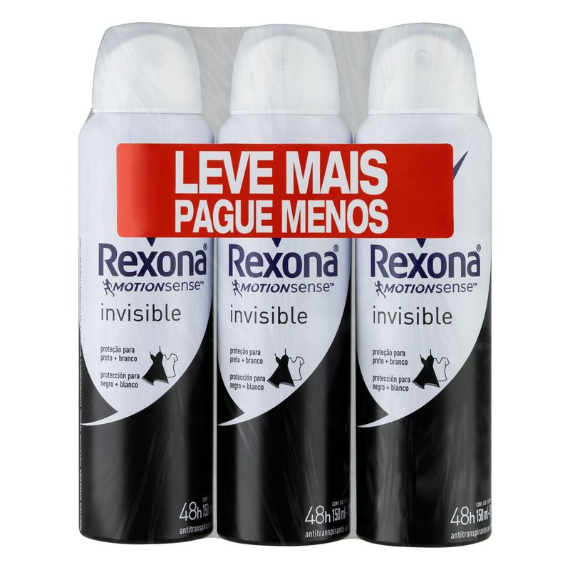 Pack-Desodorante-Aerosol-Invisible-Rexona-Motionsense-3-Unidades-150ml-Cada-Leve-Mais-Pague-Menos