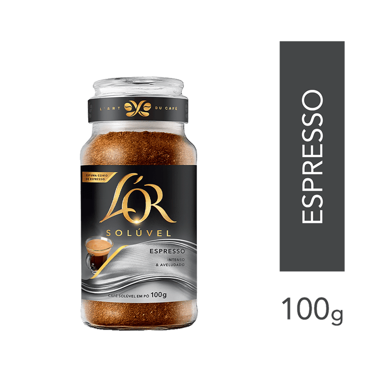 Cafe-Soluvel-em-Po-Espresso-L-or-Vidro-100g
